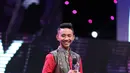 Pujian dari Iis Dahlia dengan lagu India yang dibawakan oleh Rafly. Bahwa ia membawakannya dengan benar dan penghayatan yang pas. (Adrian Putra/Bintang.com)
