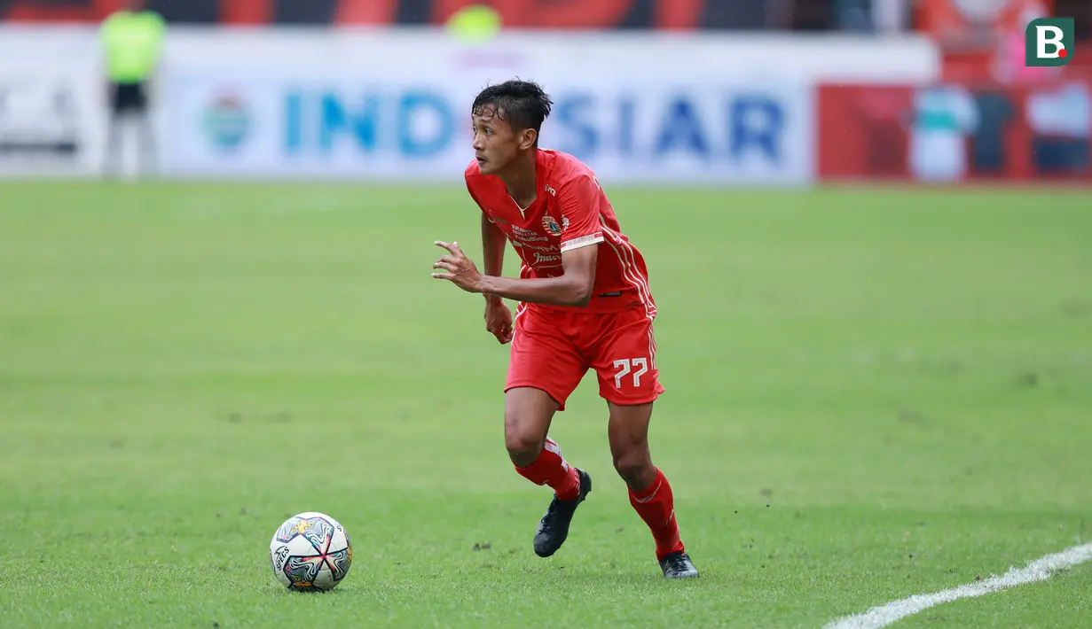 <p>Pemain Persija Jakarta, Dony Tri Pamungkas saat melawan Arema FC dalam laga pekan ke-23 BRI Liga 1 2022/2023 di Stadion Patriot Candrabhaga, Bekasi, Minggu (12/2/2023) sore WIB. Persija menang dengan skor 2-0. (Bola.com/M Iqbal Ichsan)</p>