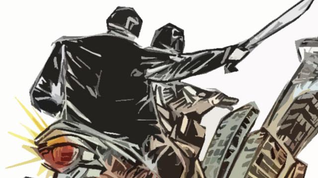 Ilustrasi Begal Motor