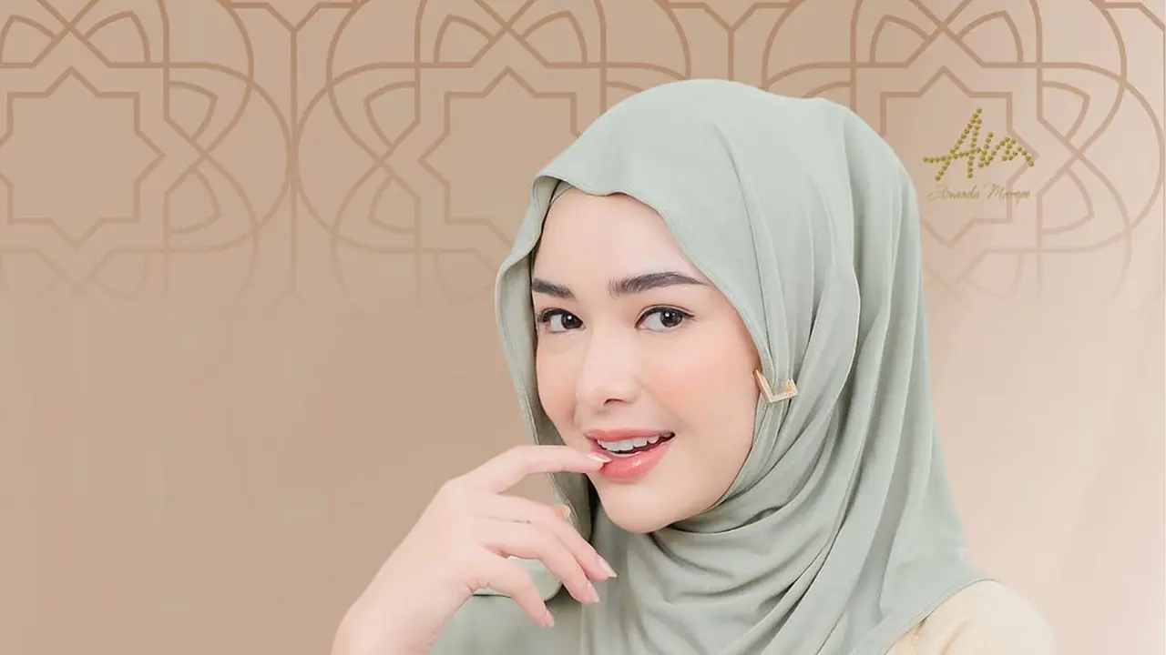 6 Pesona Amanda Manopo Pakai Tren Pashmina Meleyot, Inspirasi Tampilan Lebaran