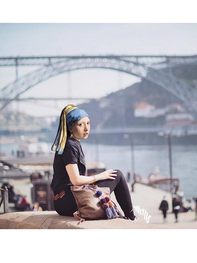 6 Ilustrasi Jika 'Girl with a Pearl Earring' Hidup di Dunia Nyata Ini Bikin Tepuk Jidat