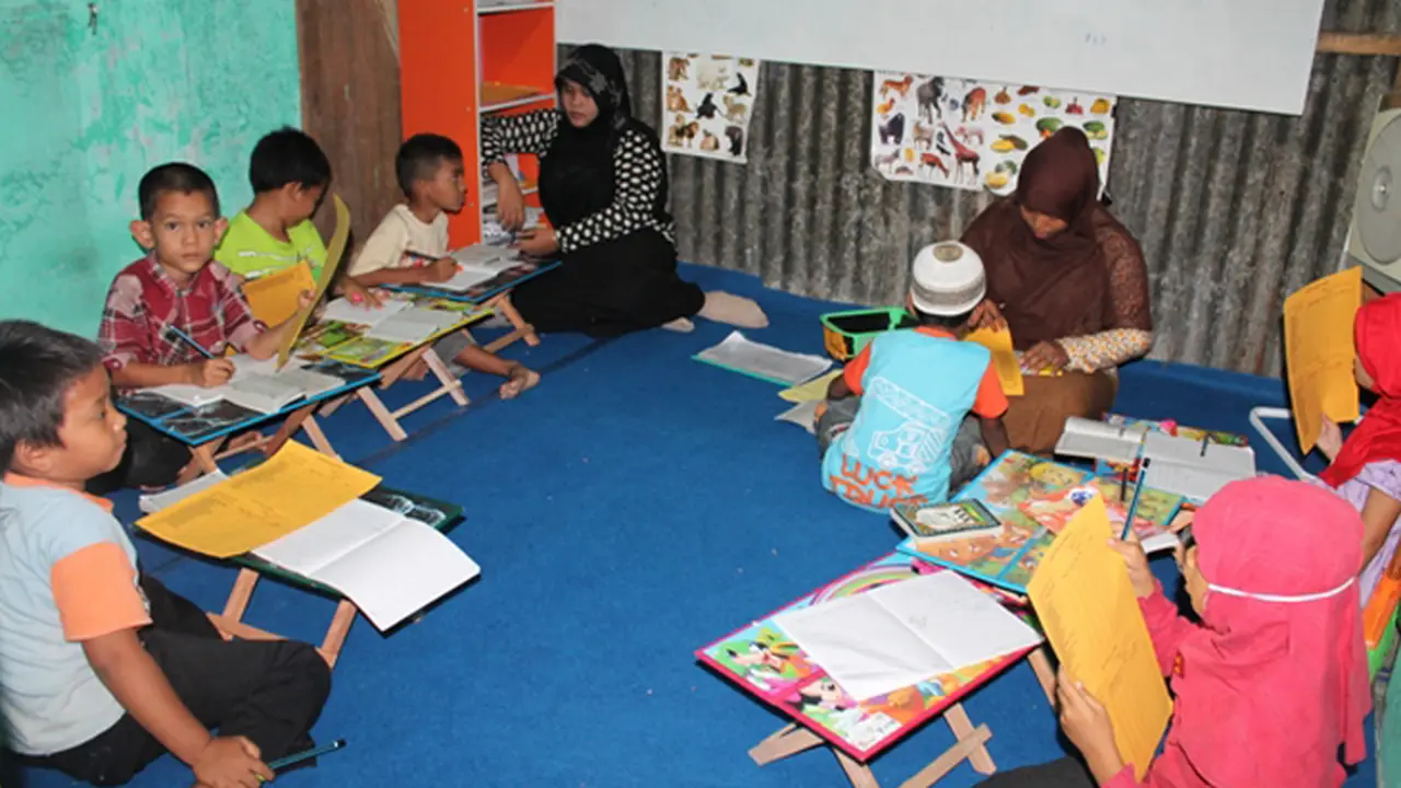 Bimbel Gratis Ruman Aceh Masuki Tahun Kedua