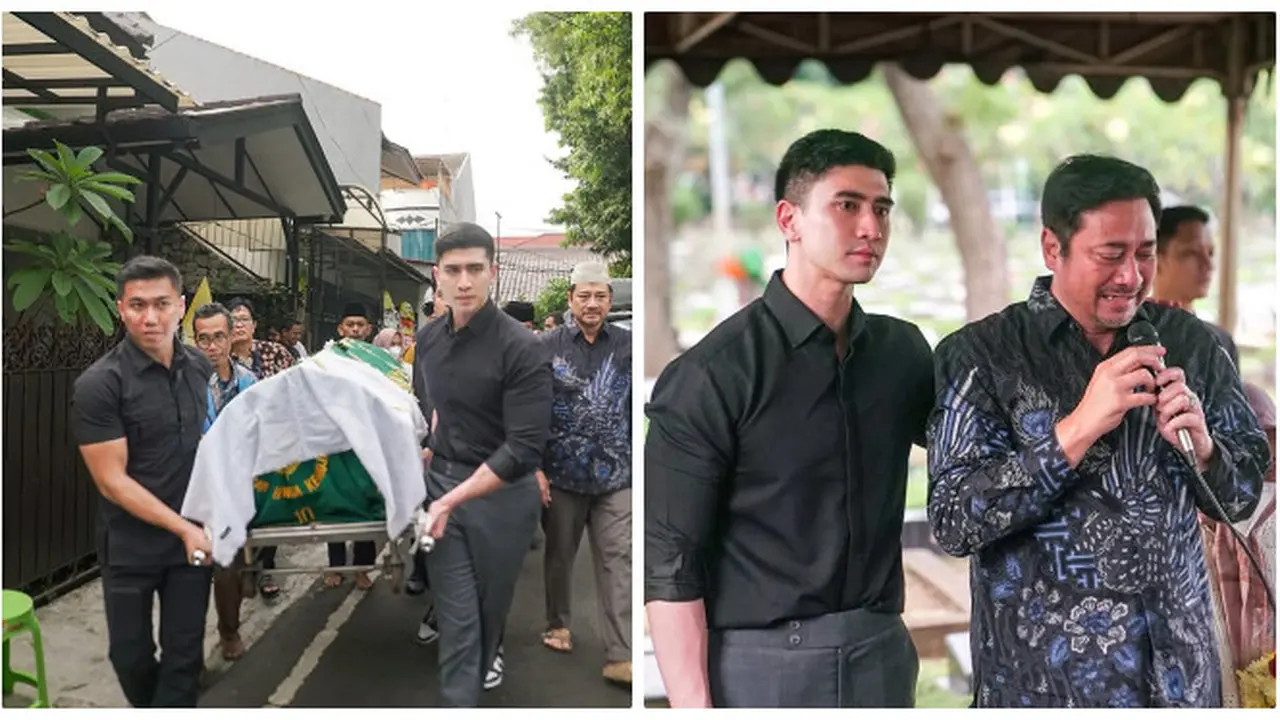 Nenek Meninggal di Usia 82 Tahun, Ini 6 Potret Verrell Bramasta Antar ke Peristirahatan Terakhir