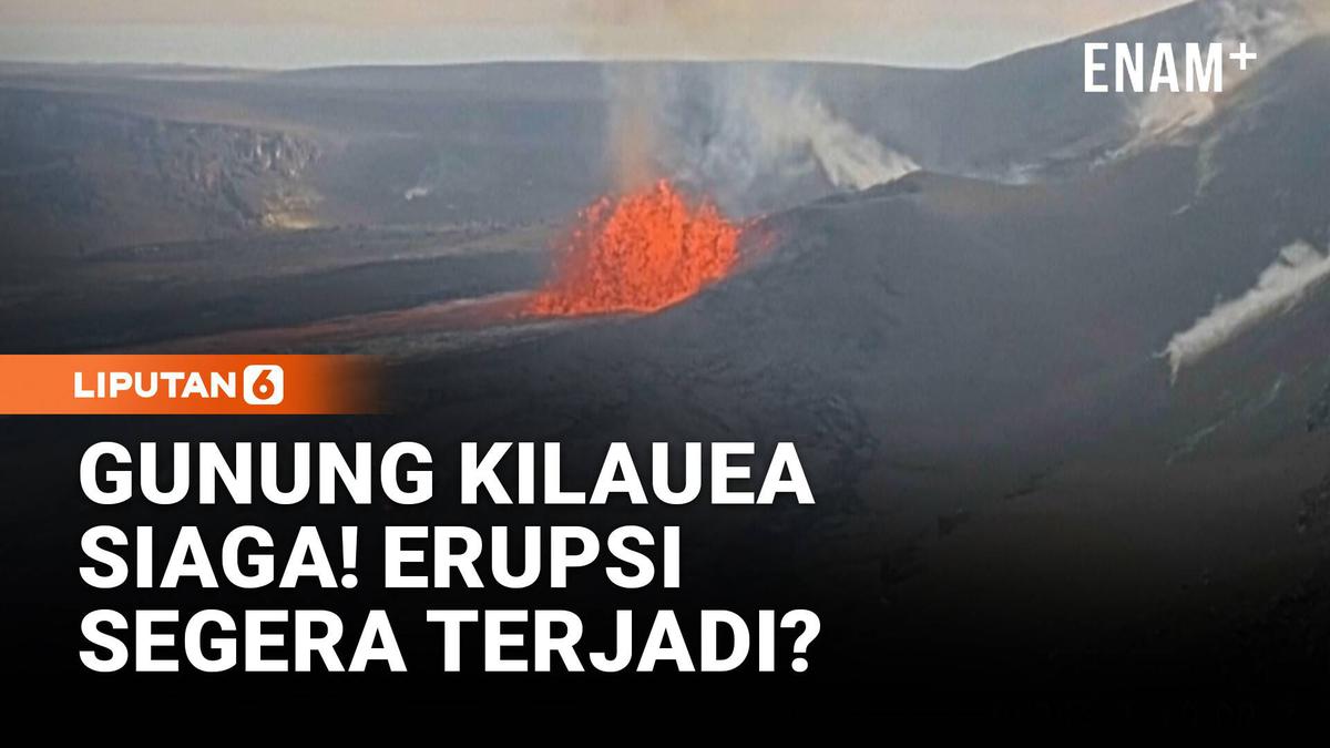 Gunung Kilauea Siaga, Potensi Erupsi Terdeteksi