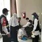 KKHI Makkah melakukan skrining dan identifikasi jemaah haji sakit yang bisa mengikuti layanan safari wukuf di Arafah. (FOTO: MCH PPIH ARAB SAUDI 2023)