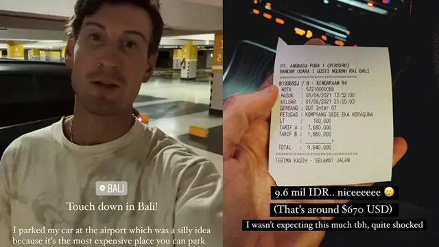 Parkir Mobil 2 Bulan di Bandara Ngurah Rai, Bule Ini Kaget Bayar Rp 9,6 Juta