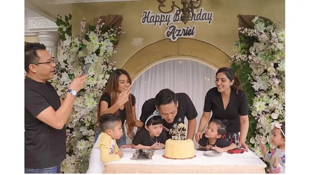 7 Momen Ulang Tahun Azriel Hermansyah, Tulis Pesan Menyentuh