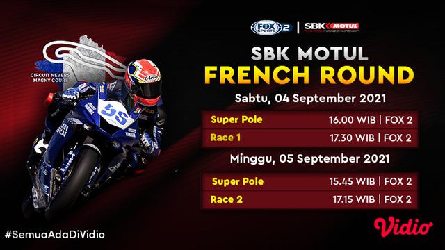 Jangan Ketinggalan, Live Streaming World Superbike Prancis 2021 Akhir Pekan Ini di Vidio 4 dan 5 September 2021