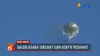 Menhub menegaskan harus ada sanksi tegas agar tidak ada lagi balon udara liar yang membahayakan penerbangan.