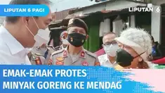 Seorang ibu di Bandar Lampung meluapkan kekesalannya terkait langkanya minyak goreng di depan Menteri Perdagangan, Muhammad Lutfi. Merespon hal tersebut, Mendag berjanji akan segera menuntaskan krisis minyak goreng.