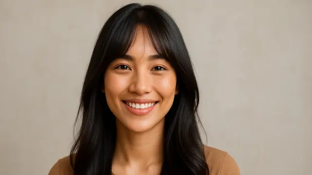 Model Tren Curtain Bangs 2025/Ilustrasi gambar oleh AI