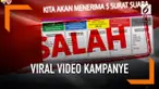 Sebuah video tentang kampanye untuk mencoblos calon presiden dan wakil presiden nomor urut 01, Jokowi-Ma'ruf Amin viral di media sosial.