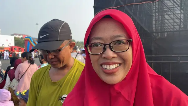Amalia (42), perantau asal Tasikmalaya. (Liputan6.com/Rifqy)