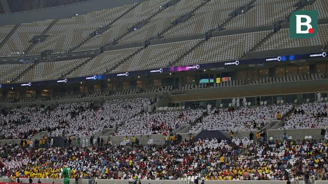 Ilustrasi Sepinya Stadion pada Ajang Qatar Stars League