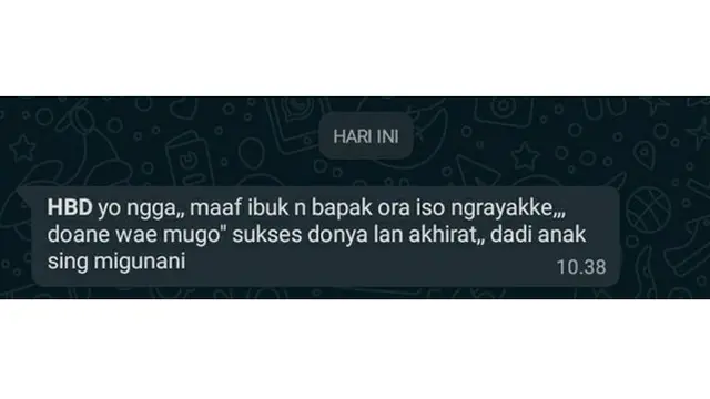 6 Chat Ibu Beri Nasihat ke Anak Ini Bikin Senyum Lebar