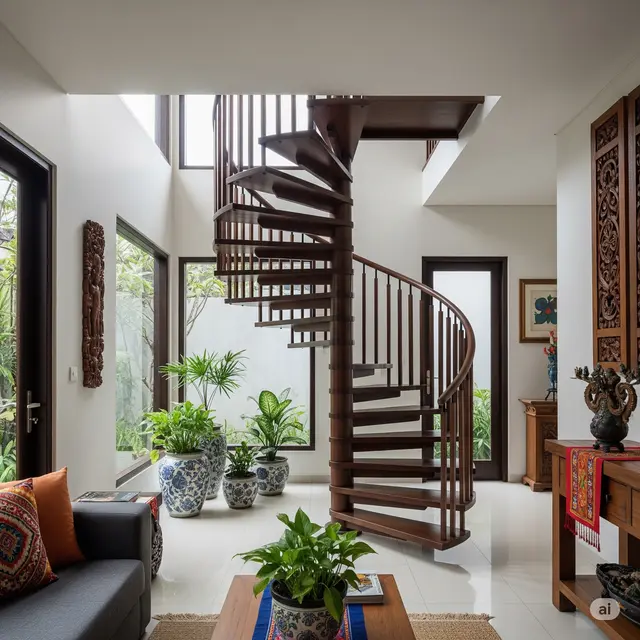 Model Tangga Rumah Sederhana