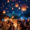 Persiapan Festival Lampion Waisak 2026 di Candi Borobudur telah matang. Sebanyak 2.000 lampion siap diterbangkan pada puncak perayaan 31 Mei. (dok. tangkapan layar Instagram @shirlyhamra/https://www.instagram.com/p/CtFmhpzBDP8/?igsh=YjlyN2RxMnJsejhs/Dea Sifa)