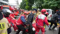 Kapolsek Kemayoran Luka Berat Saat Evakuasi Korban Kebakaran Gedung Terra Drone, Kini Dirawat di RS