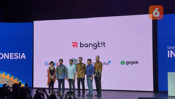 Google gandeng startup unicorn rilis program Bangkit yang memberikan pelatihan engineering untuk meningkatkan talenta digital Tanah Air. Liputan6.com/ Agustin Setyo W