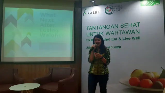 Dokter Umum dan juga selaku Medical Scientific PT Kalbe Farma Tbk Amanda Dianky