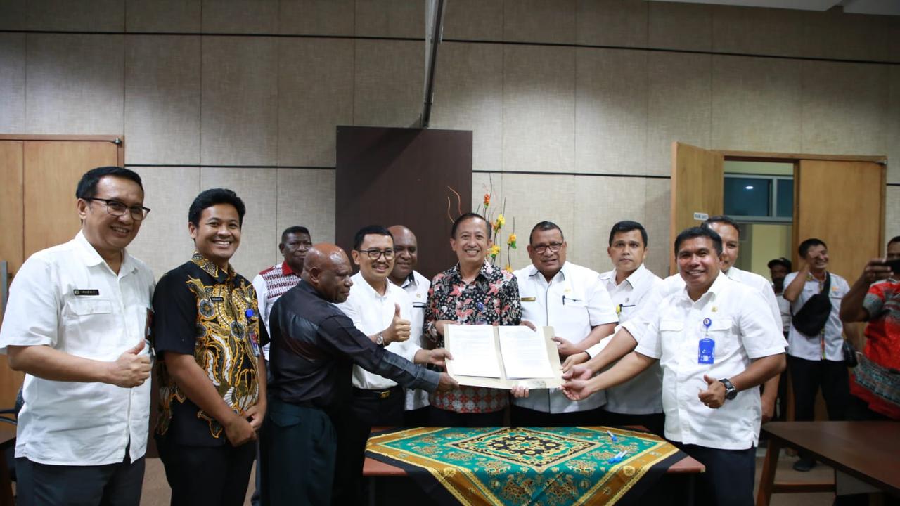 Pemprov Papua dan 4 Pemkab Sepakat Salurkan Dana Hibah untuk Provinsi Papua Selatan