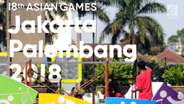 Sambut Asian Games 2018, Karakter Cabang Olahraga Hiasi Jakarta