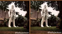 MJ Lovers Bikin Patung Michael Jackson Pertama di Indonesia 