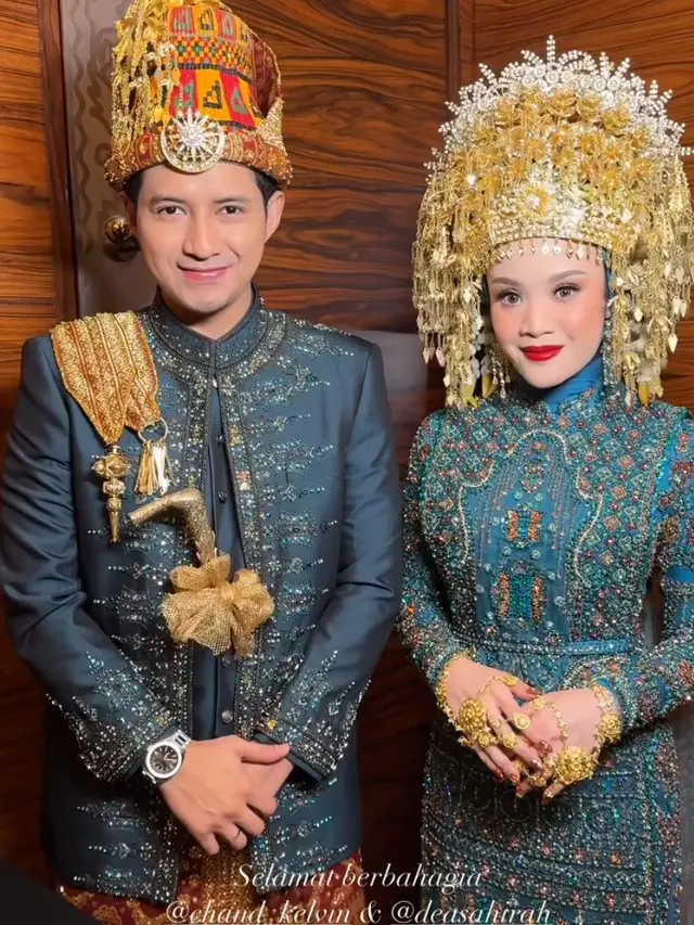 Pernikahan Chand Kelvin dan Dea Sahirah.