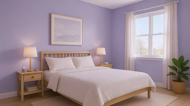 Model Inspirasi Cat Kamar Tidur Warna Biru/ChatGPT