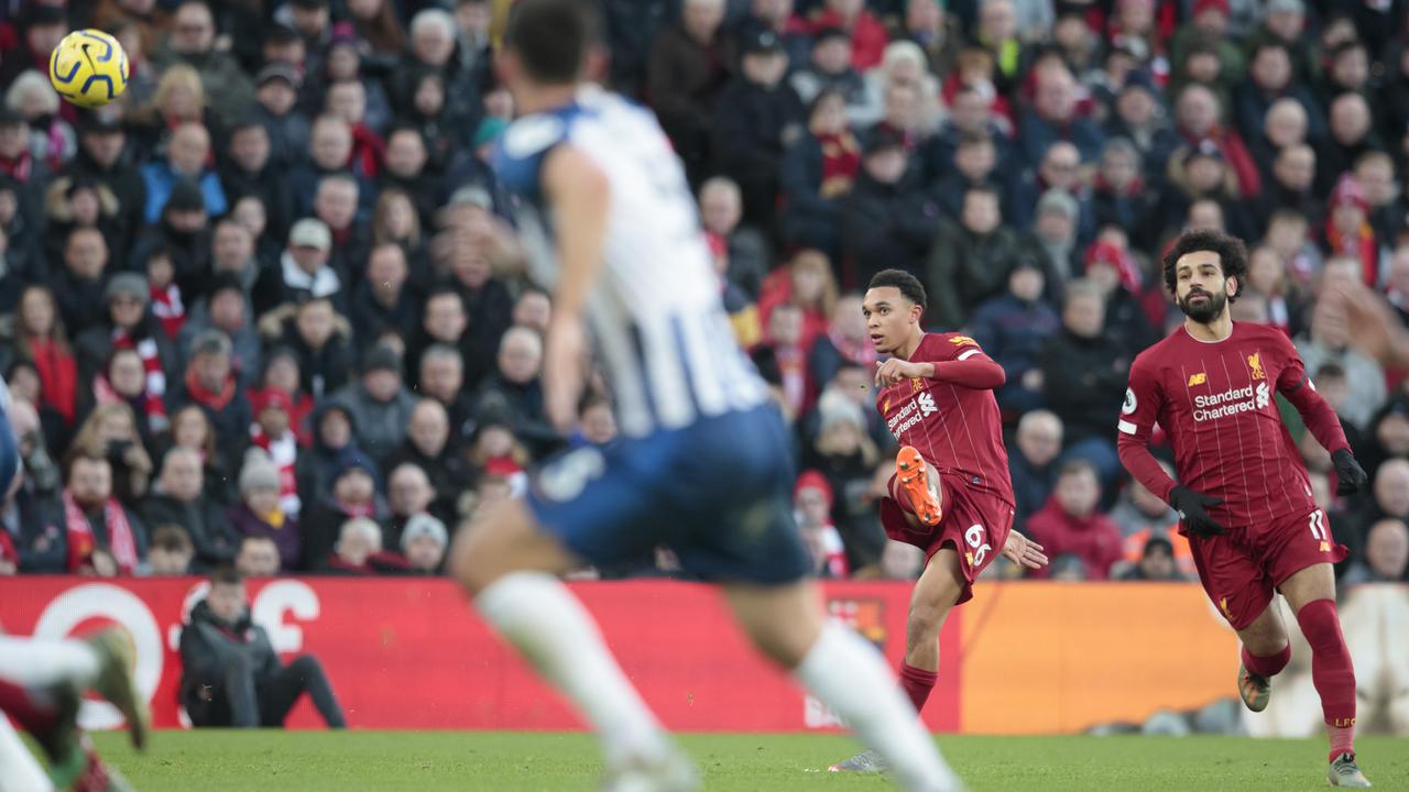 Virgil van Dijk Borong 2 Gol, Liverpool Taklukkan Brighton