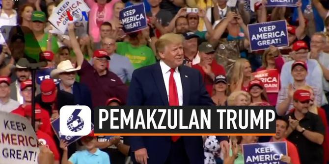 VIDEO: Presiden Trump Tolak Penyelidikan Pemakzulan