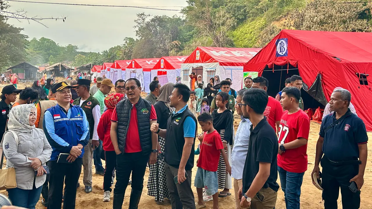 Kemensos Sigap Salurkan Bantuan untuk Korban Kebakaran Puuwatu Kendari