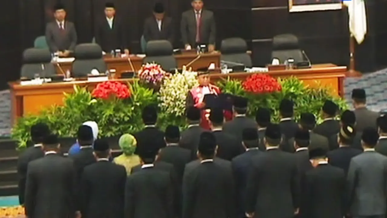 Lantik DPRD DKI - Liputan6 Petang