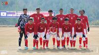 Timnas Indonesia U-19 uji coba melawan Youngnam University. (PSSI).