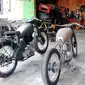 Encum (Eno Custom) Motor yang berlokasi di Depok, Jawa Barat, ini, bisa jadi referensi. 