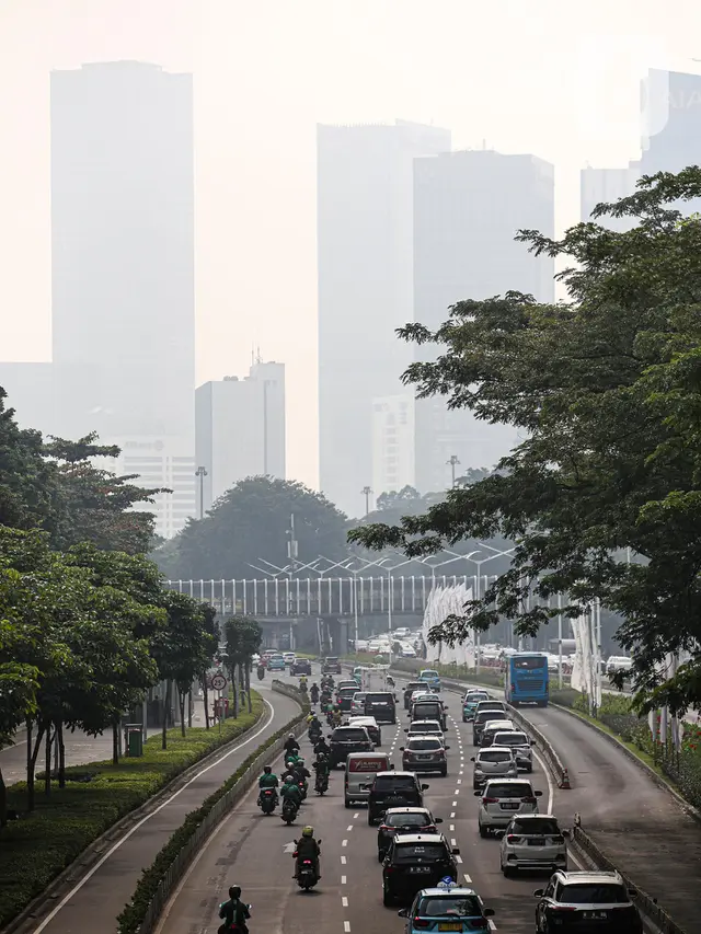 Kendaraan Bermotor Penyebab Polusi Udara Jakarta