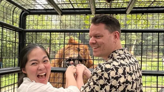 Gracia Indri ajak anak ke Taman Safari (Instagram/graciaz14)