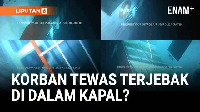VIDEO: Terekam Jelas! Visual Bangkai KMP Tunu Jaya Pratama di Dalam Laut
