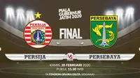 Final Piala Gubernur Jatim 2020: Persija Jakarta vs Persebaya Surabaya. (Bola.com/Dody Iryawan)