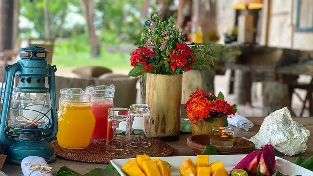 6 Momen Seru Via Vallen Liburan di Belitung, dari Kuliner hingga Snorkeling