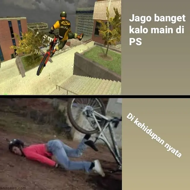 7 Meme Ekspektasi Vs Realita Main Game dengan Aslinya Ini Sering Terjadi