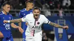 Paris Saint Germain mengawali kompetisi Ligue-1 musim 2021/2022 dengan kemenangan susah payah 2-1 atas tuan rumah Troyes yang merupakan juara Ligue-2 musim lalu, Sabtu (7/8/2021). Dalam laga ini PSG belum diperkuat Sergio Ramos dan Gianluigi Donnarumma. (Foto: AFP/Francois Nascimbeni)