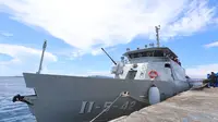 Kapal Laut Sembulungan tiba di Lanal Banyuwangi Untuk Pengmanan Laut Banyuwangi (Istimewa)