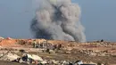 Serangan darat ini ditujukan untuk melumpuhkan pusat utama kelompok Hamas di kota yang sebagian besar mengalami kehancuran akibat hampir dua tahun perang. (Jack GUEZ/AFP)