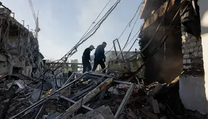 Rusia Gempur Kyiv, 2 Orang Tewas 16 Lainnya Terluka