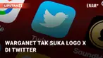 Pemilik dan bos Twitter, Elon Musk, tengah mengubah logo Twitter jadi huruf X. Elon ungkapkan perubahan logo itu untuk mencerminkan ketidaksempurnaan manusia
