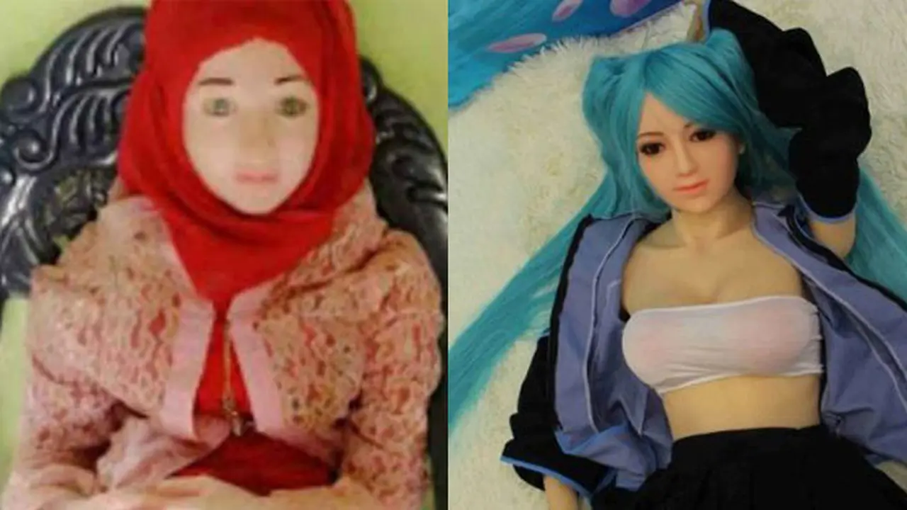 Deretan Boneka Seks yang Wajahnya Mirip Anak Bidadari di Sulawesi