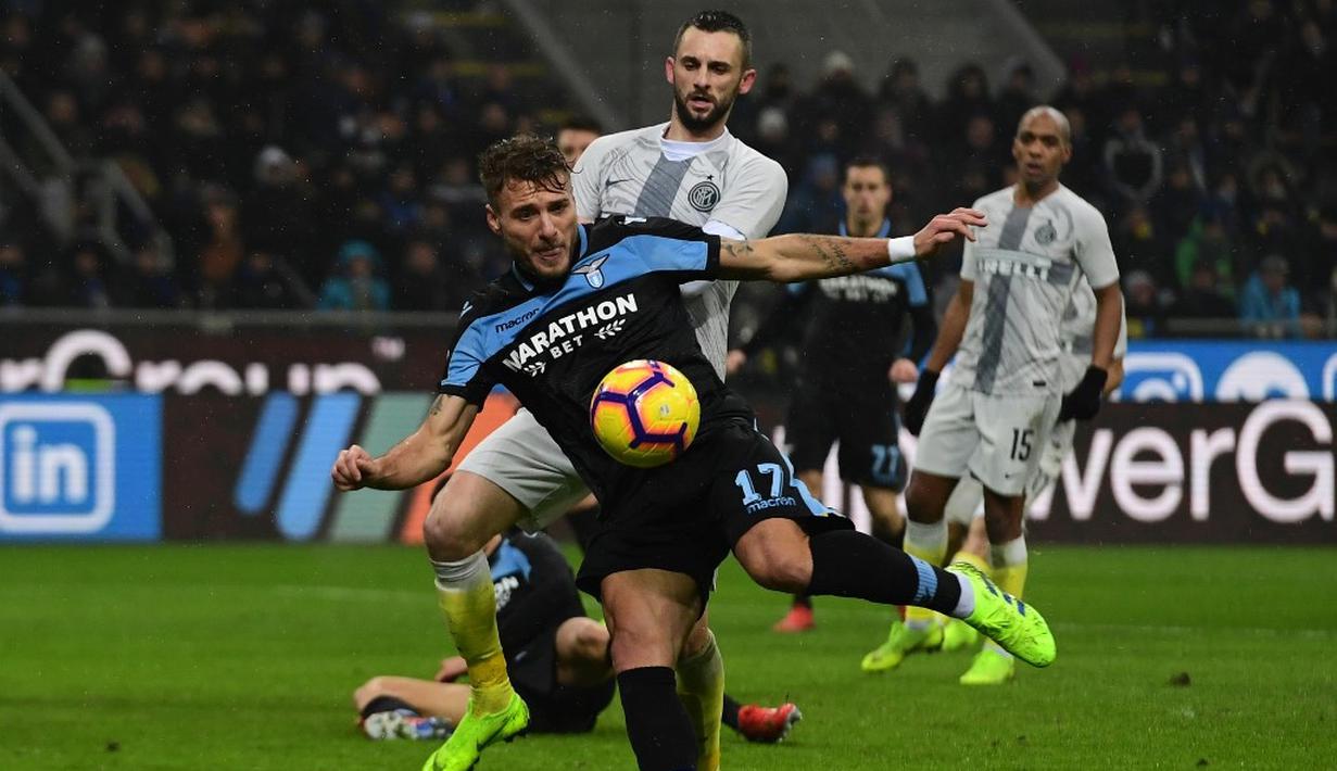 7. Ciro Immobile (Lazio) - 14 gol dan 5 assist (AFP/Miguel Medina)