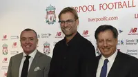 Jurgen Klopp akhirnya diumumkan sebagai pelatih baru Liverpool (PAUL ELLIS / AFP)