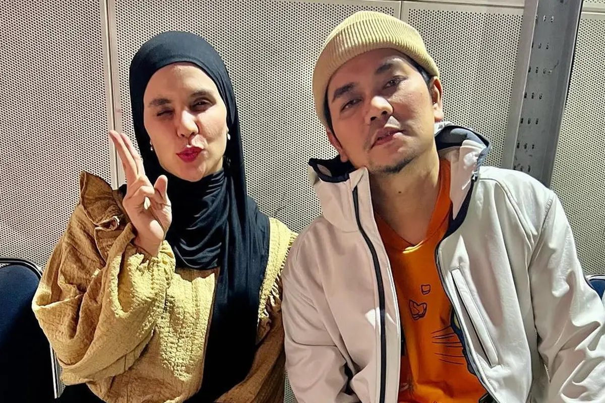 Indra Bekti dan Aldila Jelita (Instagram/dhila_dafbel)